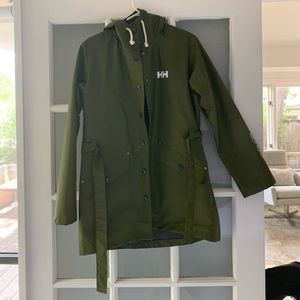 Helly Hansen hooded rain jacket